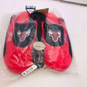 NWT Chicago Bulls NBA Bedroom Shoes